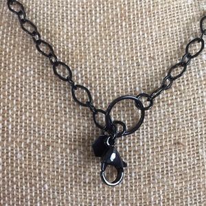 Origami Owl Jewelry - Origami Owl Black Flat Oval Chain 32โ Origami Owl Jewelry - Origami Owl Black Flat Oval Chain 32โ